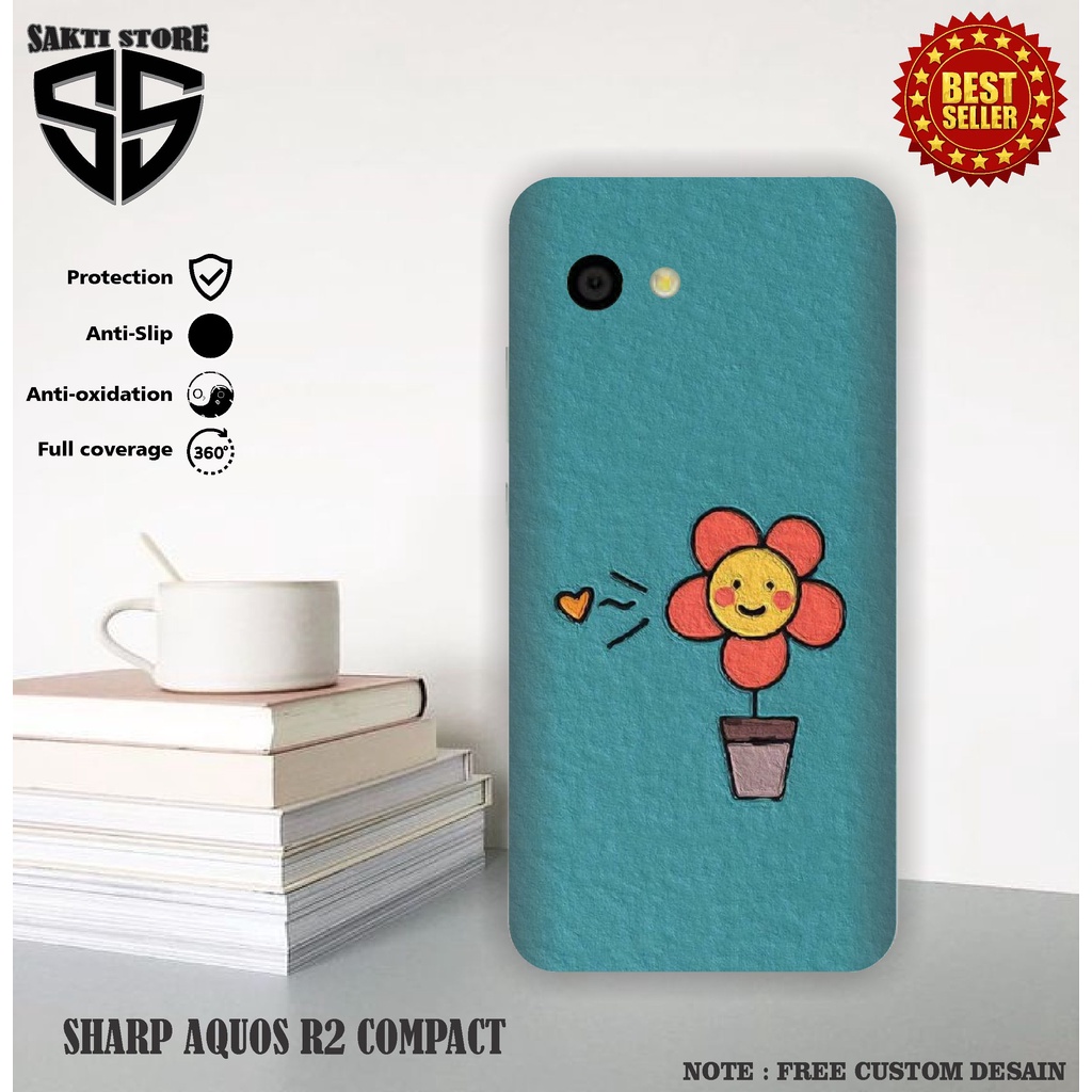 GARSKIN HANDPHONE SHARP AQUOS R2 COMPACT BISA BAYAR DI TEMPAT