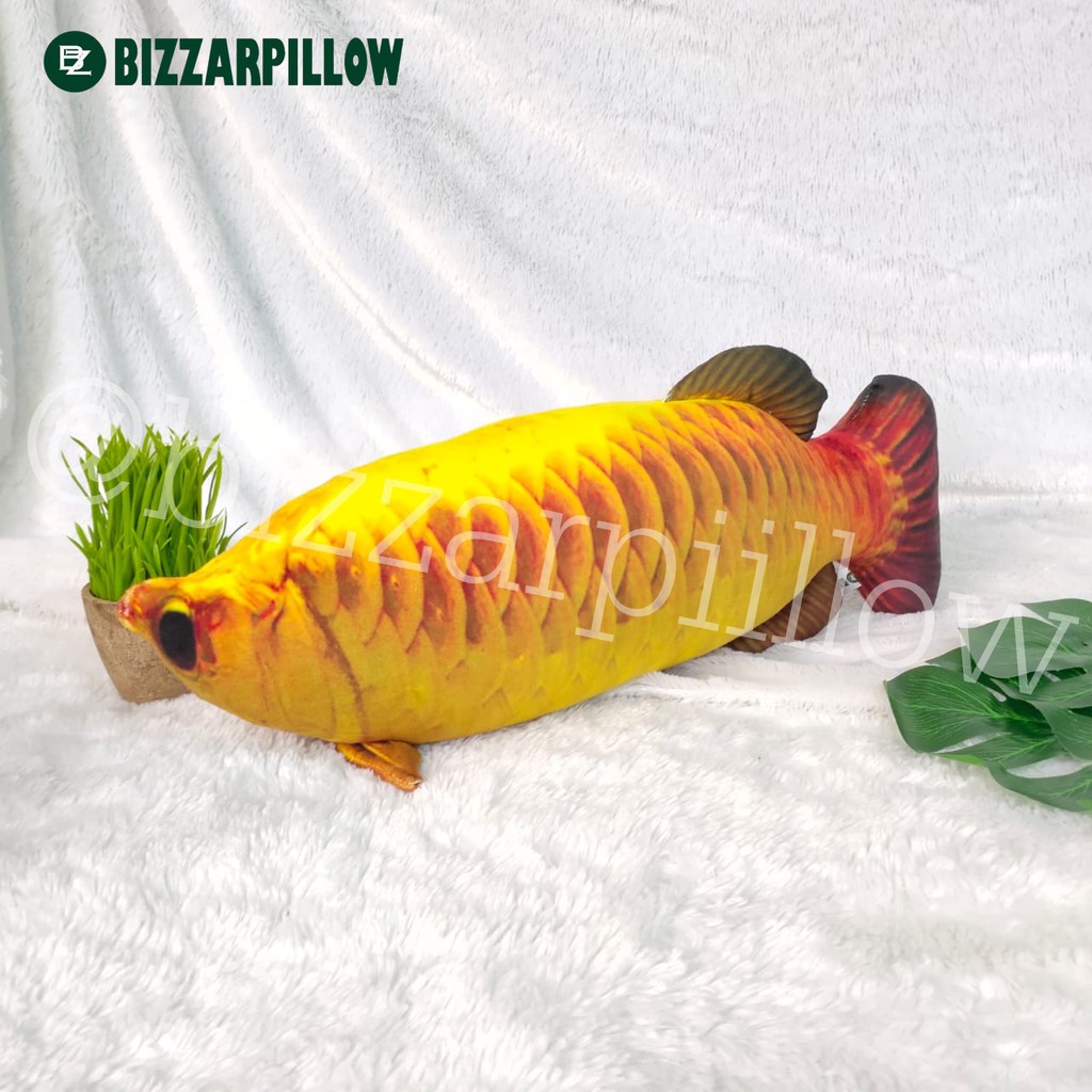 Bizzarpillow Bantal Ikan Arwana size L BZ078