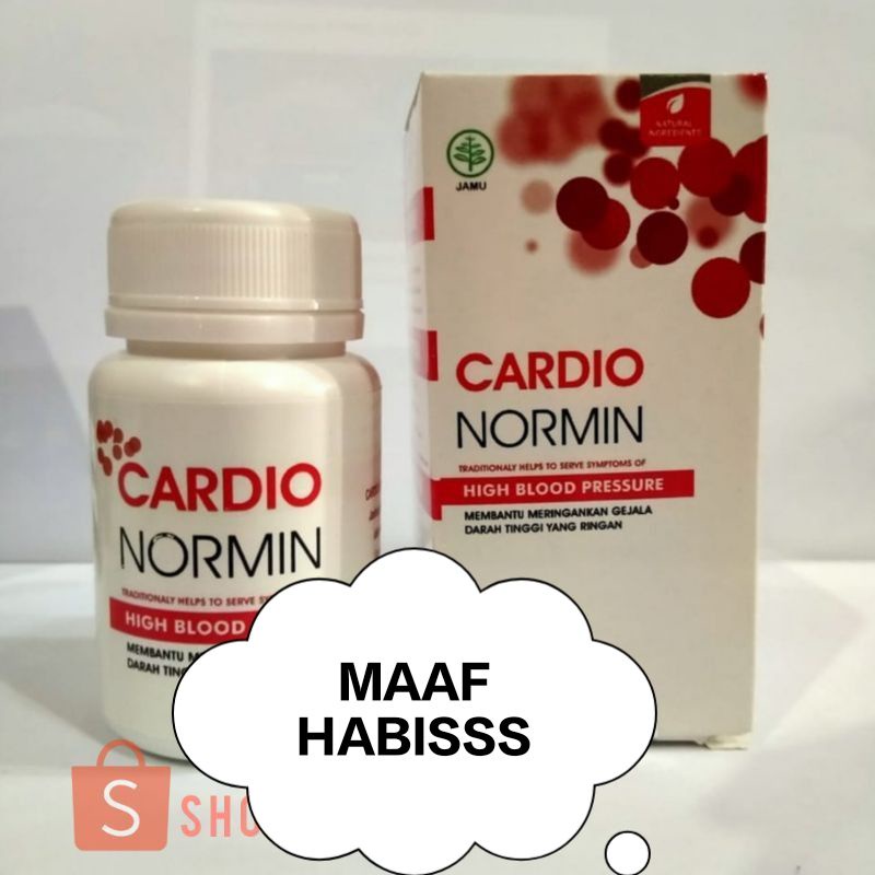 Cardionormin Original Asli 100% Obat Darah Tinggi Hipertensi Jantung Kolesterol Terbaik Ampuh BPOM