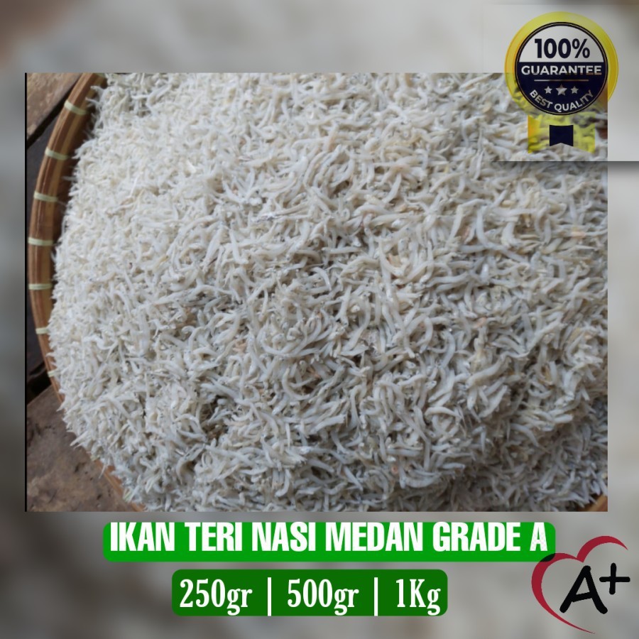 

IKAN TERI NASI MEDAN GRADE A 250gr - 250gr