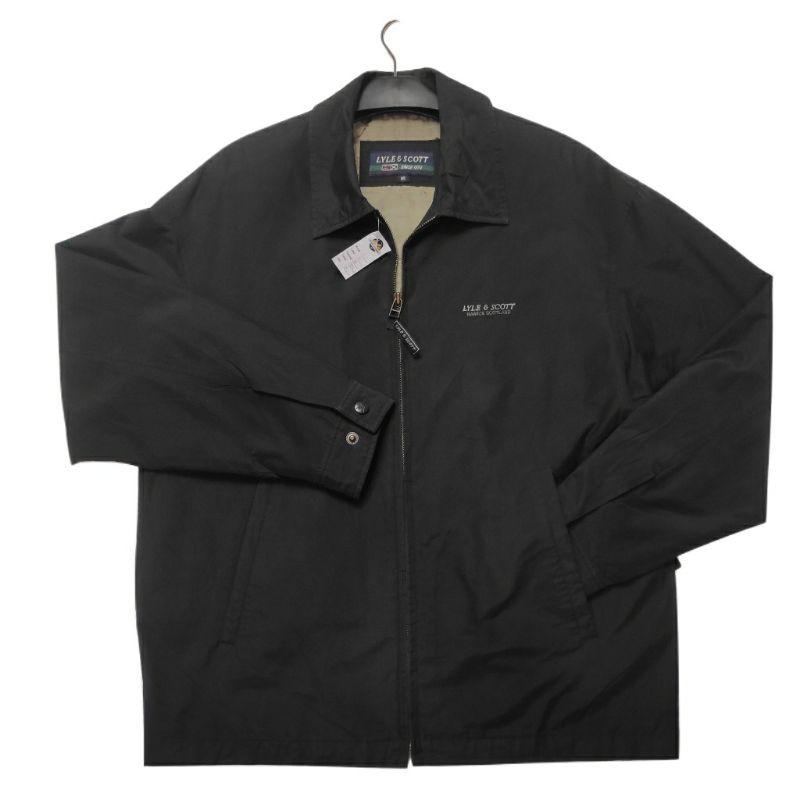 JAKET HARRINGTON LYLE AND SCOTT VINTAGE SIZE M