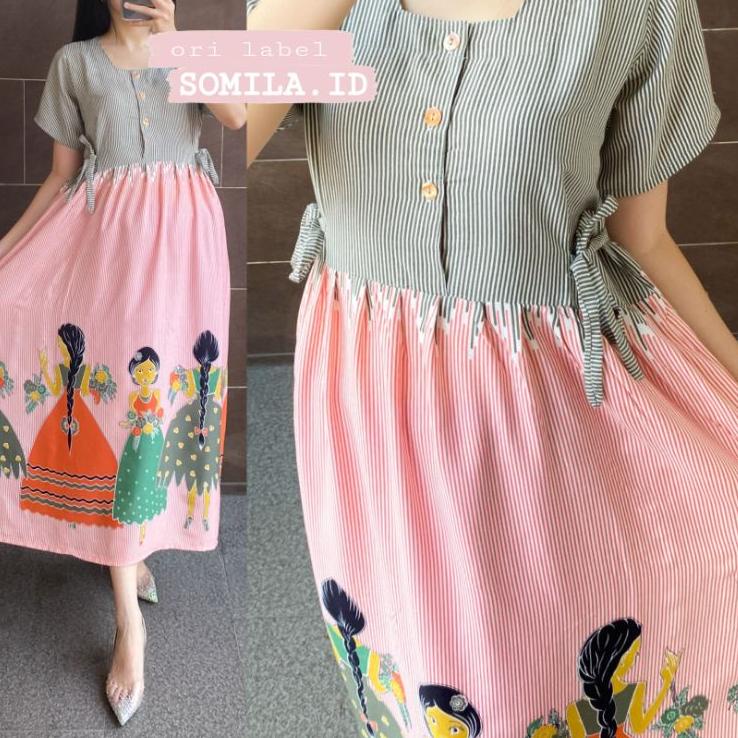 TERSEDIA JUMBO GROSIR DASTER SOMILA.ID  BUSUI CHIBI SERUT BATIK BU TEJO SALUR 467