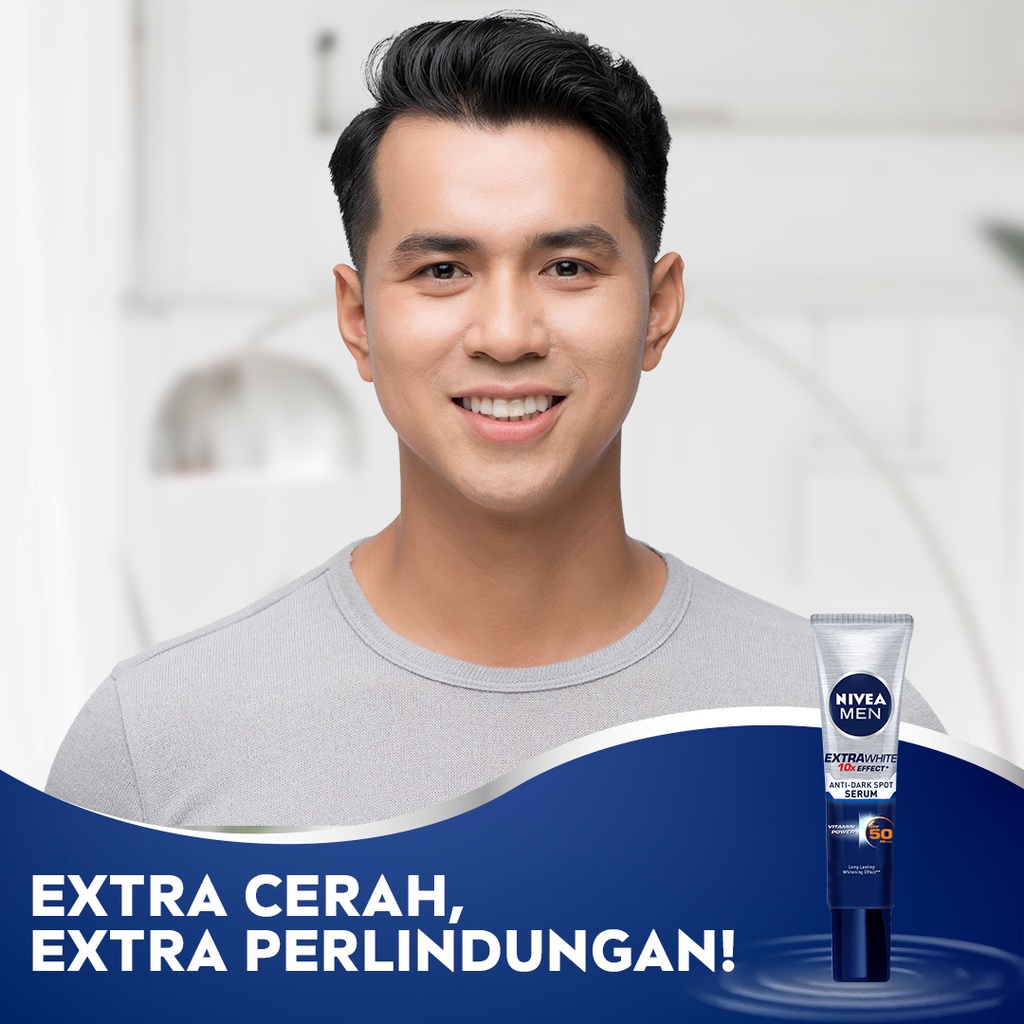 NIVEA MEN Personal Care Men Extra White Anti-Dark Spot Serum Spf50 15ml