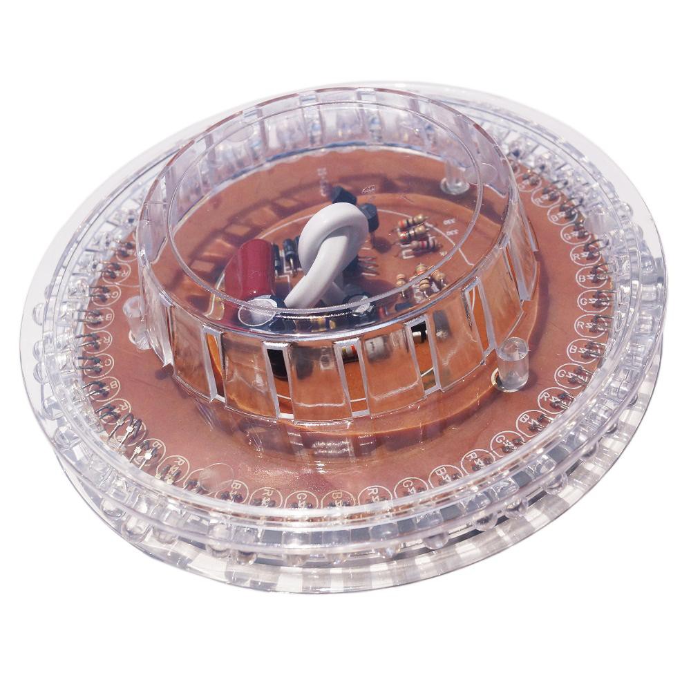 Lampu Disco Model UFO Bening Lampu disko Led warna warni