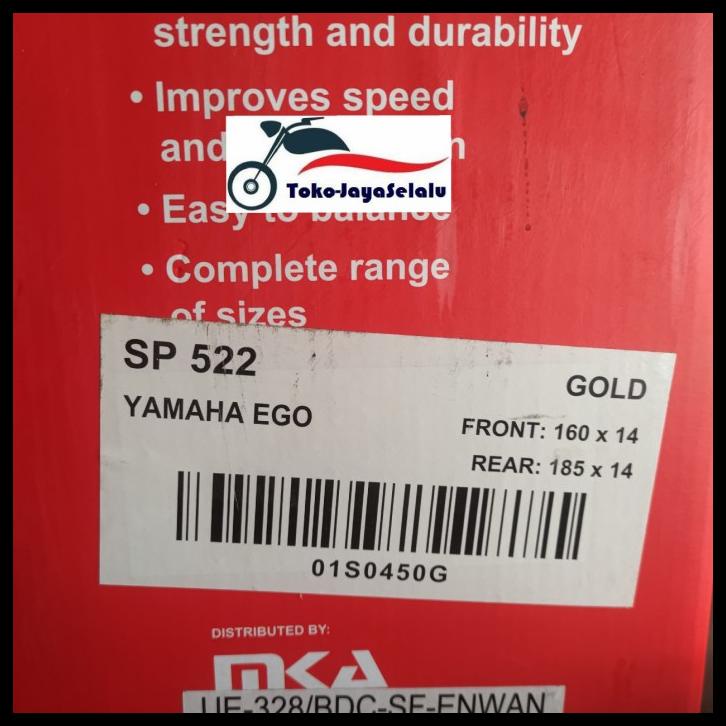 Velg Rcb Mio Sporty / Mio Soul 160 - 185 Sp 522 Gold Original