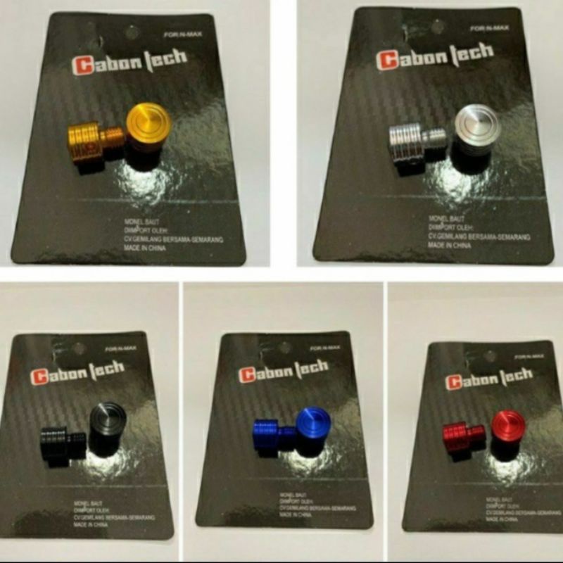 Tutup Spion Baut Mur Spion Variasi Warna Universal