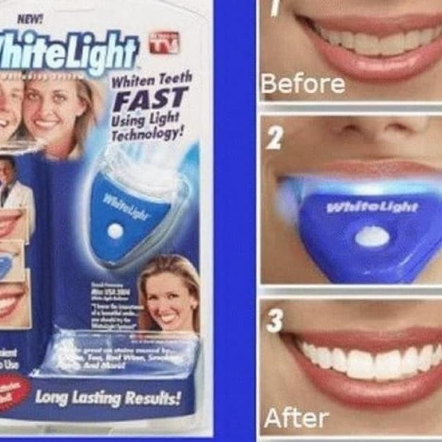 White Light Pemutih Gigi WhiteLight Whitening Teeth