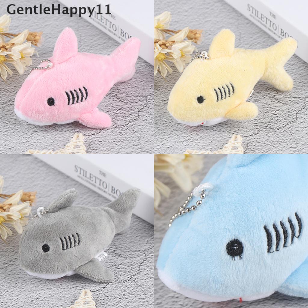 Gentlehappy Mainan Boneka stuffed plush Hiu mini 12CM Dengan Gantungan Kunci