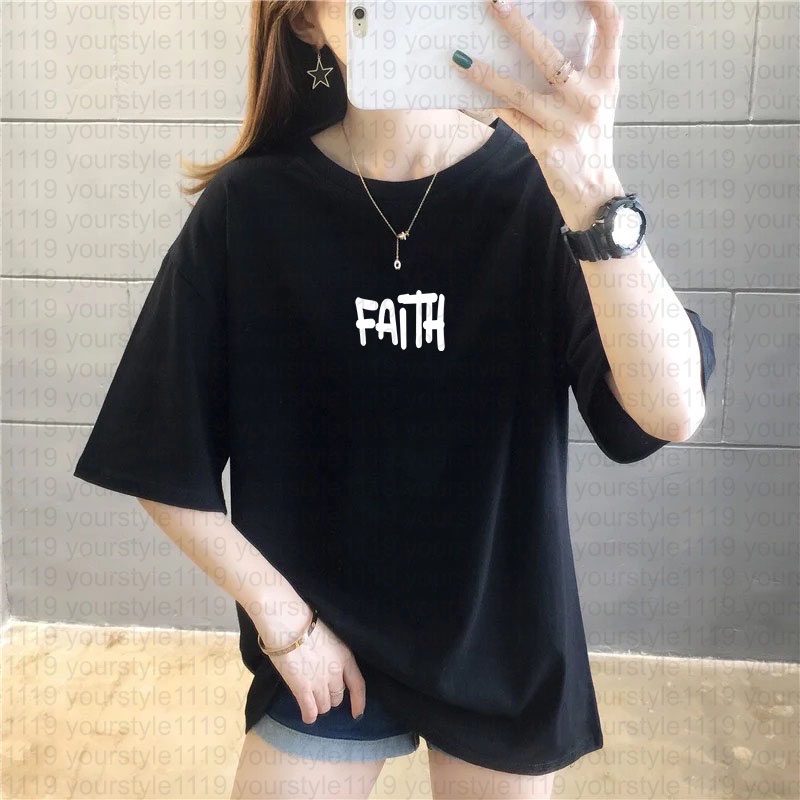 YOURSTYLE1119 - KAOS FAITH LEBARAN KEKINIAN TERLARIS KEREN UNISEX OVERSIZE