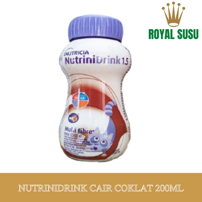 

fe20011vv Nutrinidrink Cair Susu Bayi Coklat 200Ml Xa201As