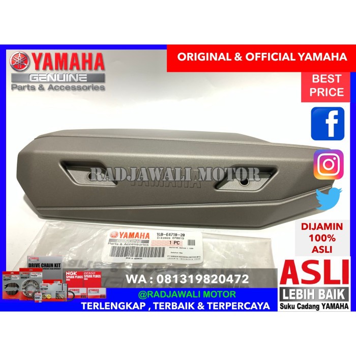 OTOMOTIF AKSESORIS MOTOR RJ893 COVER TAMENG PELINDUNG KNALPOT XEON RC