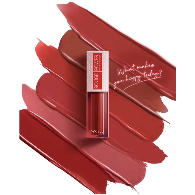 ★ BB ★ Y.O.U Rouge Power Matte Lip Cream | YOU