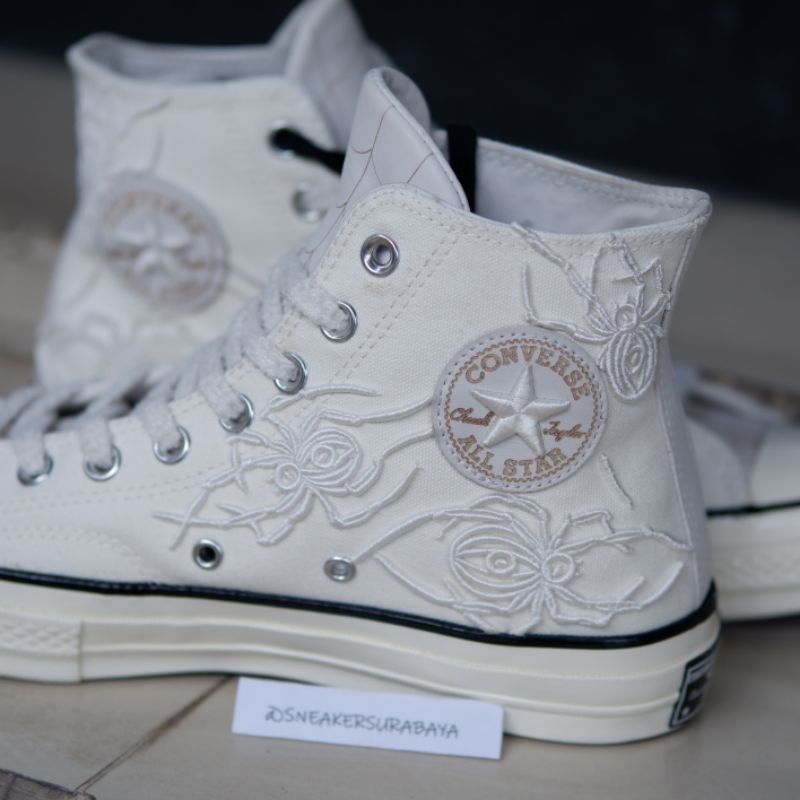 DR.WOO X CONVERSE CHUCK TAYLOR 1970S Hi SPIDER WHITE CT 70S CT 70