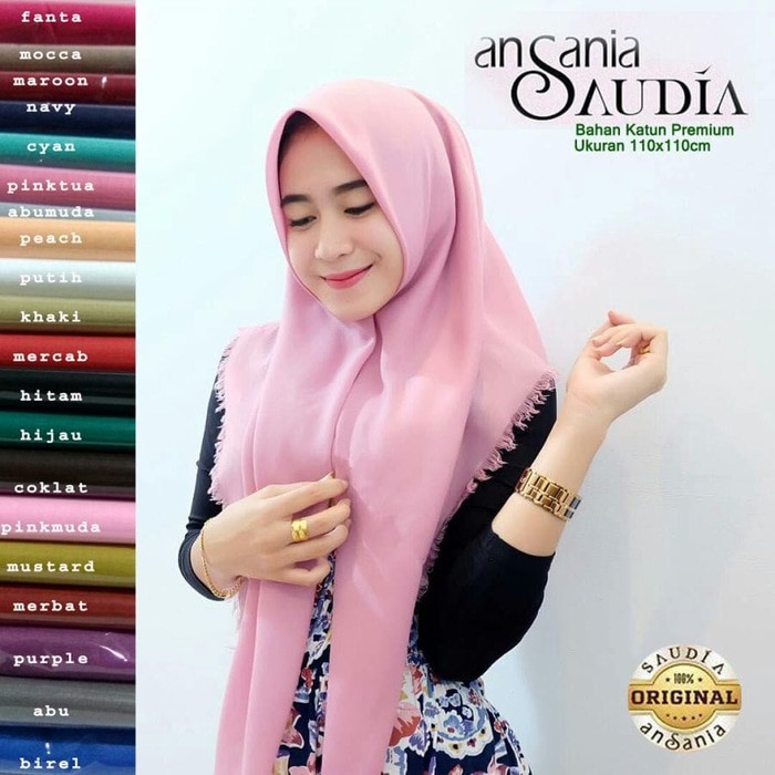  JILBAB segiempat RAWIS KATUN PREMIUM KERUDUNG SEGI 