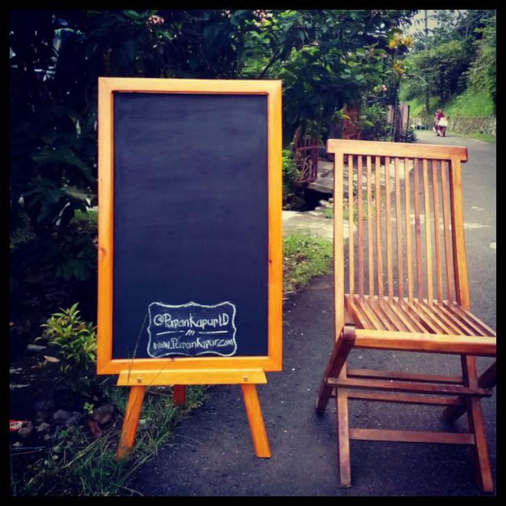 

Papan Tulis Kapur Menu Cafe (Chalkboard 50*80) - Bali Yellow