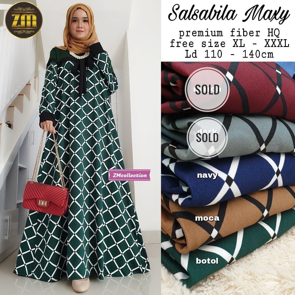 ORI TUNIK HIJAB - SALSABILA MAXI BOTOL