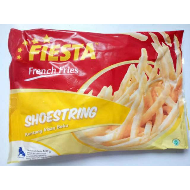  Kentang Fiesta Shoestring 500gr Kentang Goreng french fries Frozen 