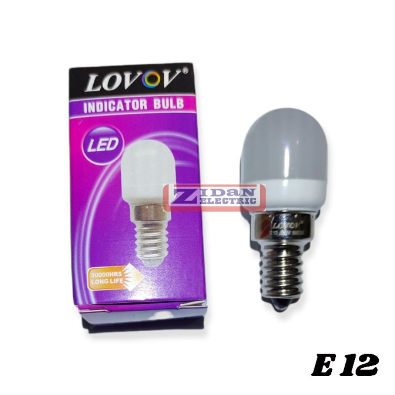 Lampu Kulkas Led E12 E14 3W / Lampu Tidur Led E12 E14 3 Watt Lovov