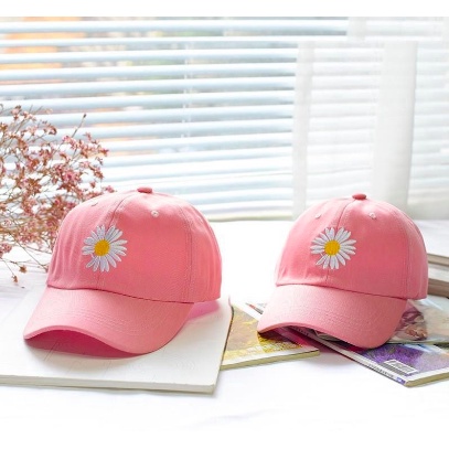 Topi Baseball Boridr Daisy Trendy and Stylish Fashion