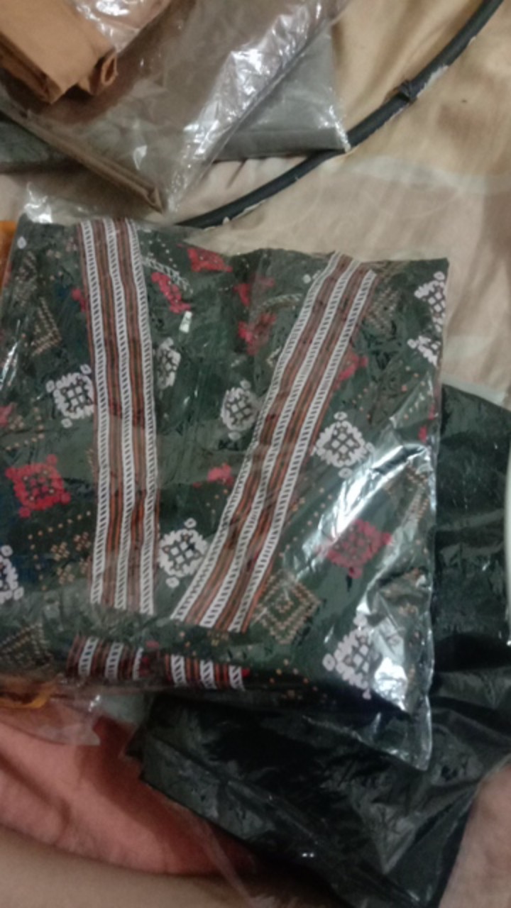 Batik Couple_maora Sania Ruffle Batik Couple Ori Ndoro Jowi Dnt Garansi Termurah