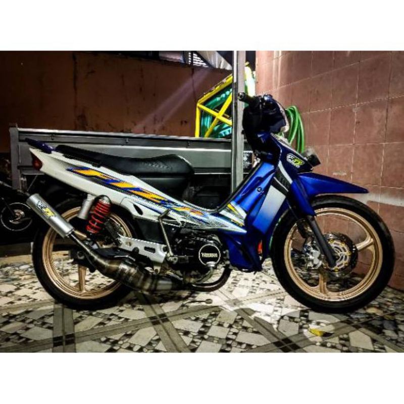 Knalpot Secret Original Carbon kevlar kolong scorpion kalajengking fizr y110ss malaysia road race st