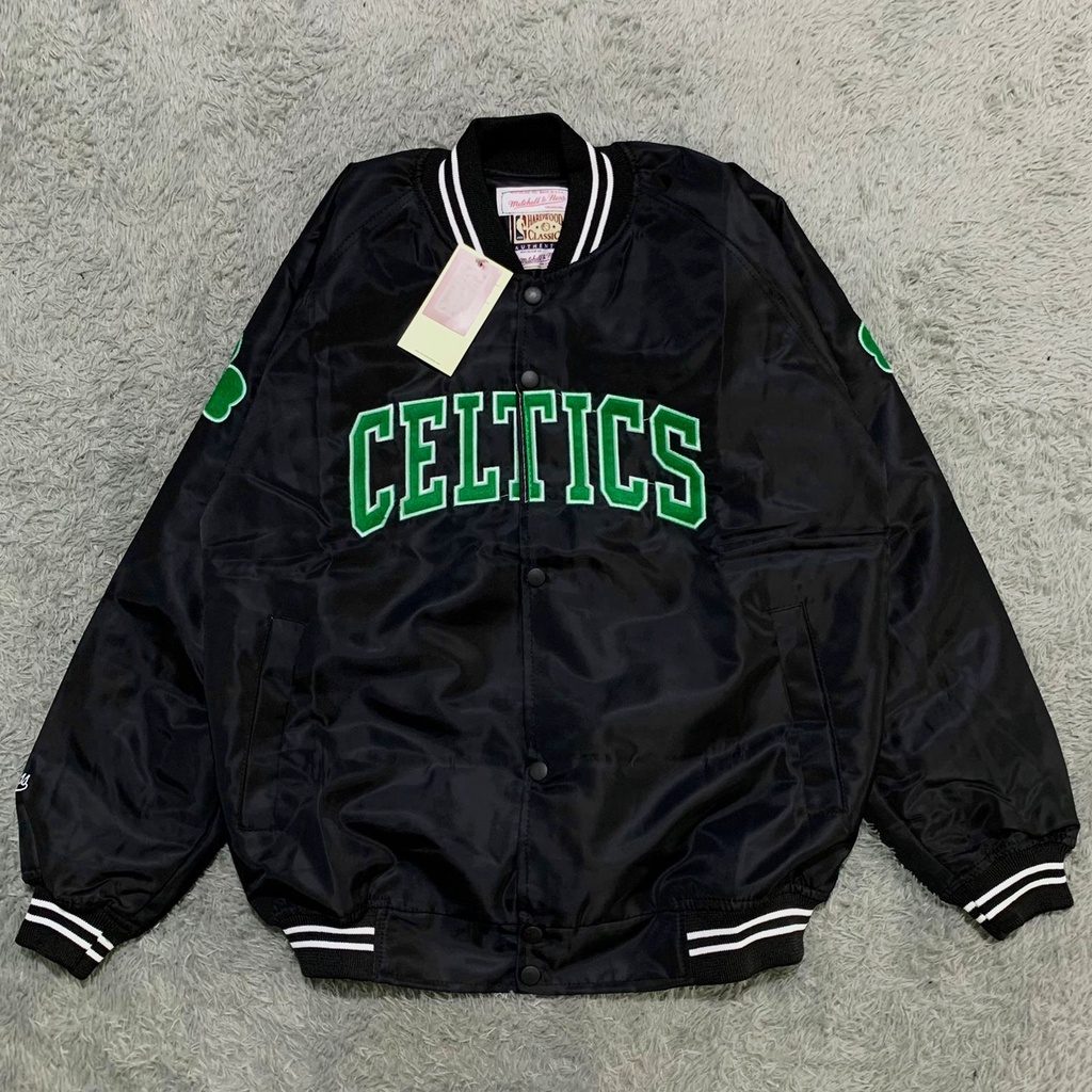 VARSITY JACKET BASEBALL NBA CELTICS FULLTAG LABEL