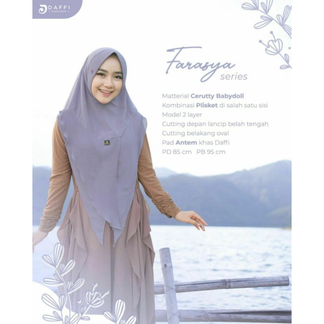 Khimar ceruty Ori Daffi kode Farasya