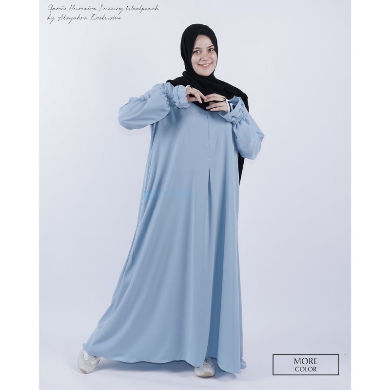 Gamis Abaya Syari Humaira Wolfis Premium Alsyahra Exclusive