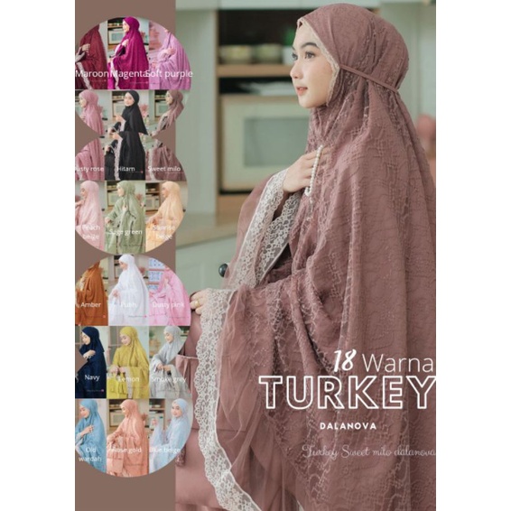 NEW MUKENA TURKEY ORI BY DALANOVA GO INTERNASIONAL