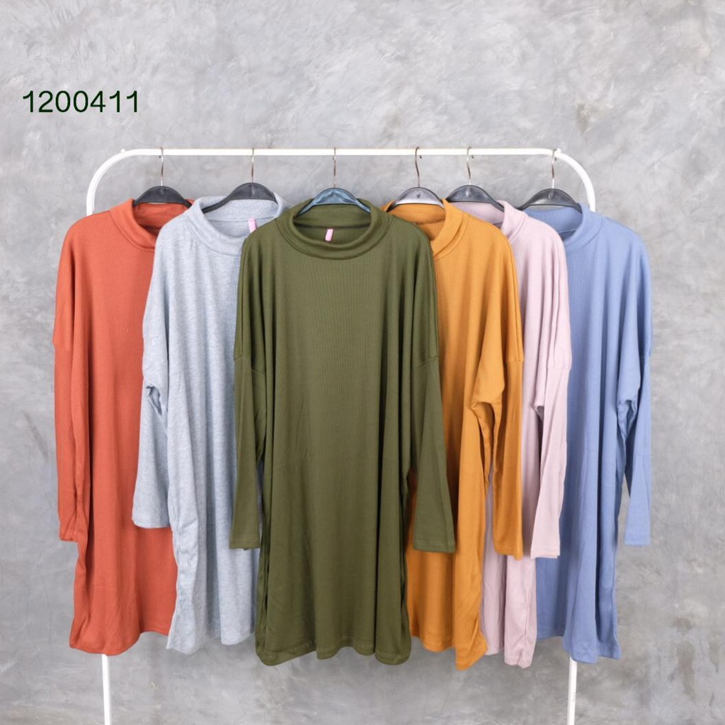  COD DAPAT 3 PCS 1200411 Baju  Tunik  Long Tunik  Motif 