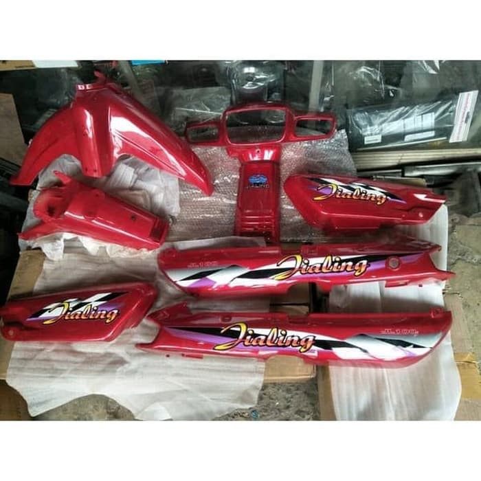 Full Body Astrea Grand merah motif JIALING