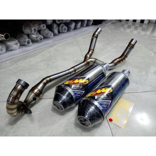 knalpot racing fmf klx150cc,tiger trail,scorpio trail,megapro trail, klx250cc