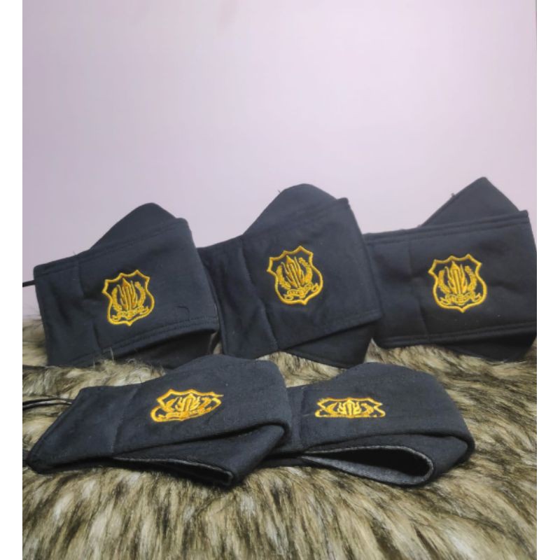 masker security 3Dimensi Evo bisa pesan logo lain