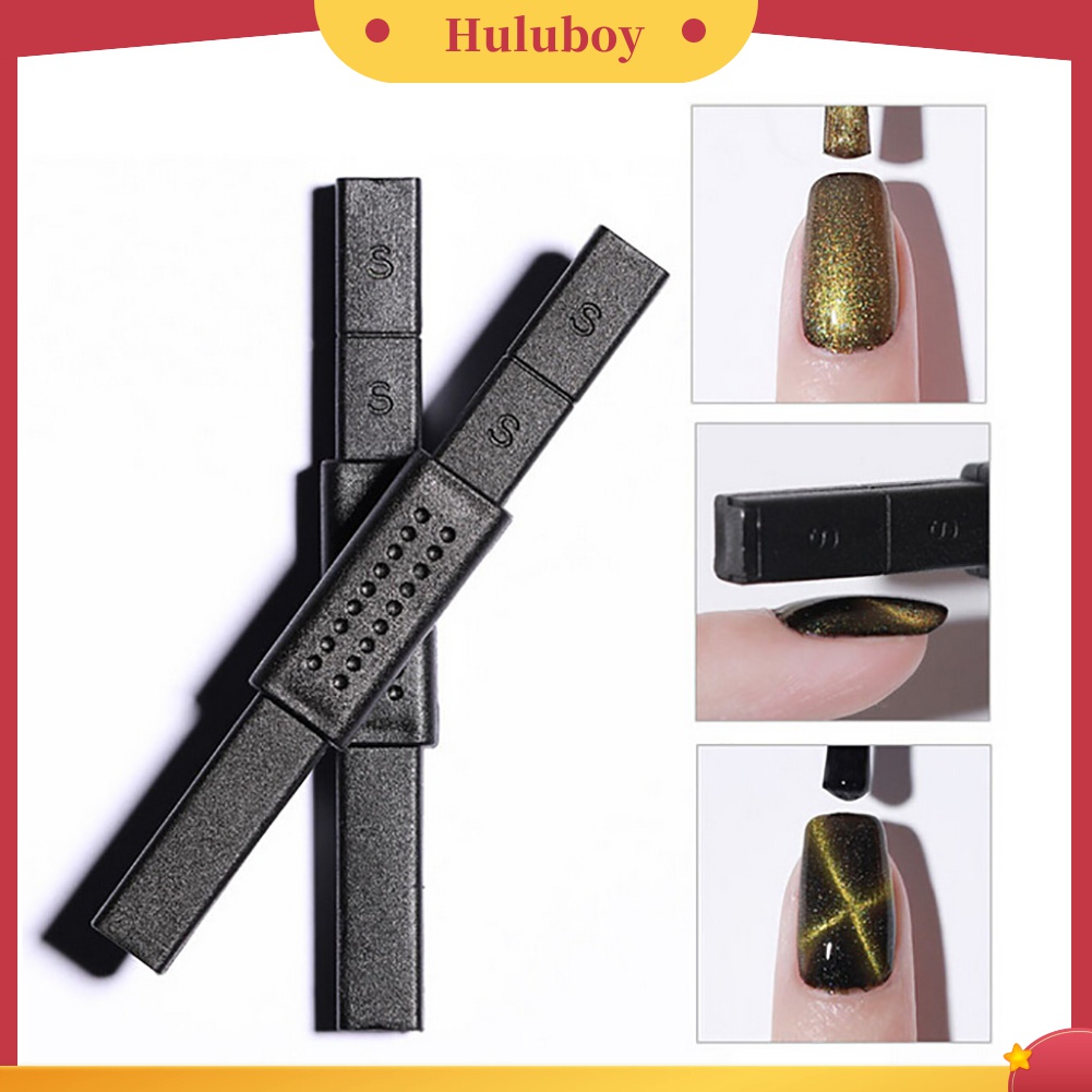 Huluboy Huluboy♡ Pen Magnet Pembuat Efek Cat Eye 3D Untuk Kutek UV Gel Manicure