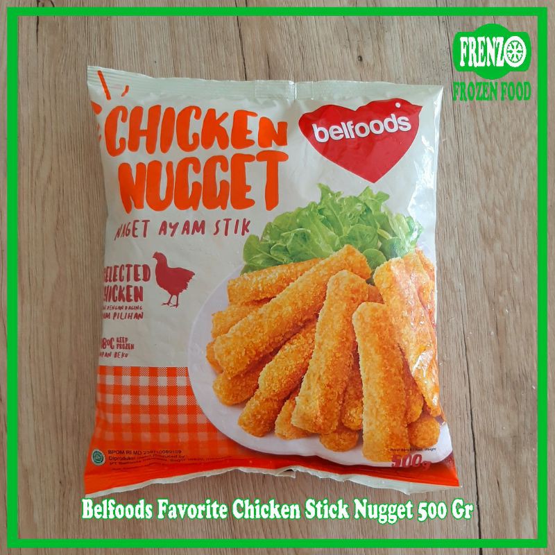 

Belfoods Favorit Chicken Stick Nugget 500 Gr