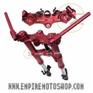 Upside Down NUI Ninja 250 Fi Merah Double Disc