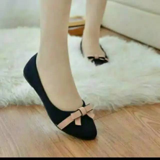 Flatshoes Flat wanita F06  Dk