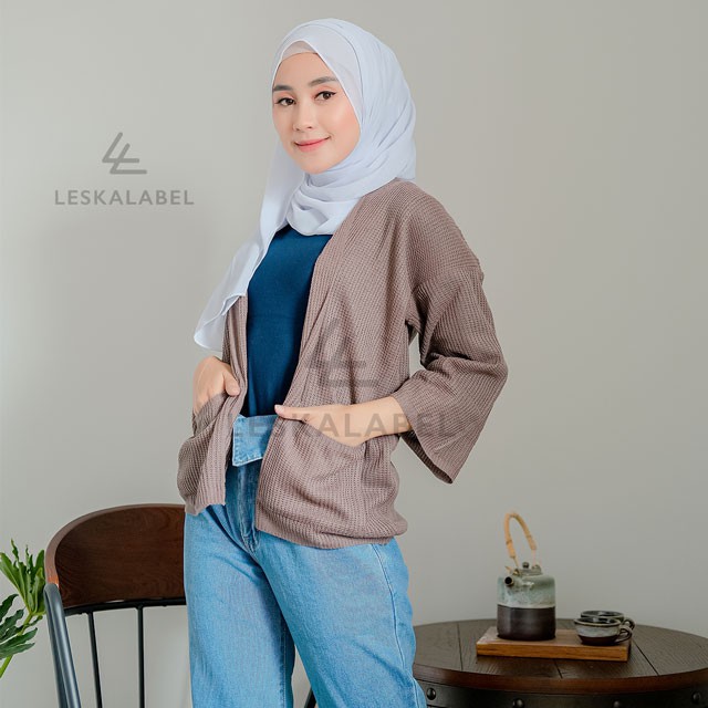 Cardigan Rajut Tebal Oversize Wanita Loccy Sweater Premium Murah