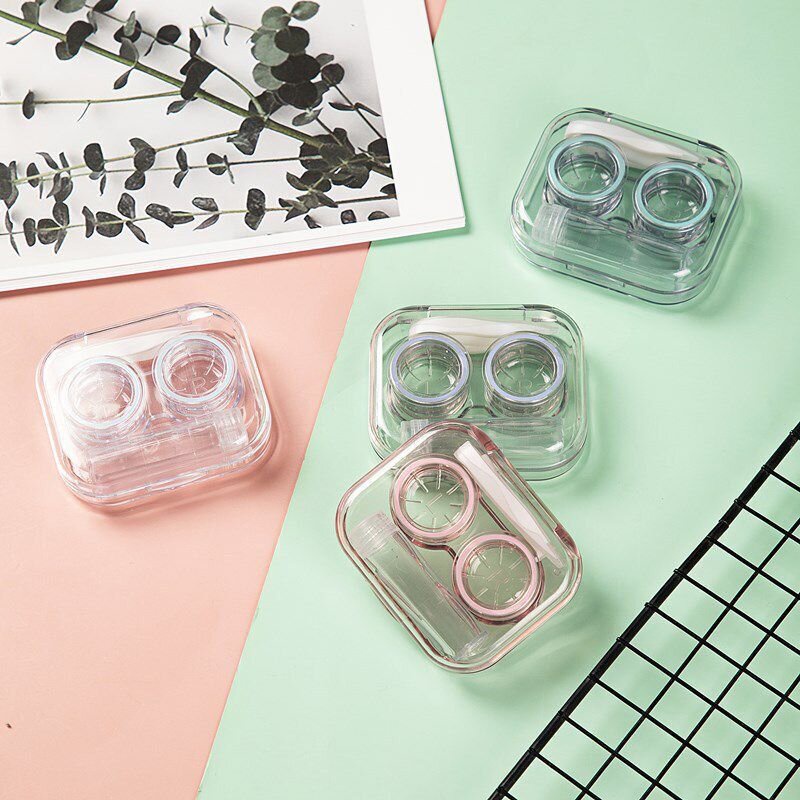 Tempat softlens clear Softlens case clear bening transparan