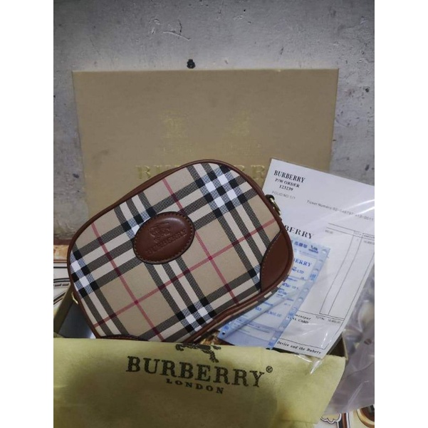 NEW ITEM burberry selempang / sling bag free box