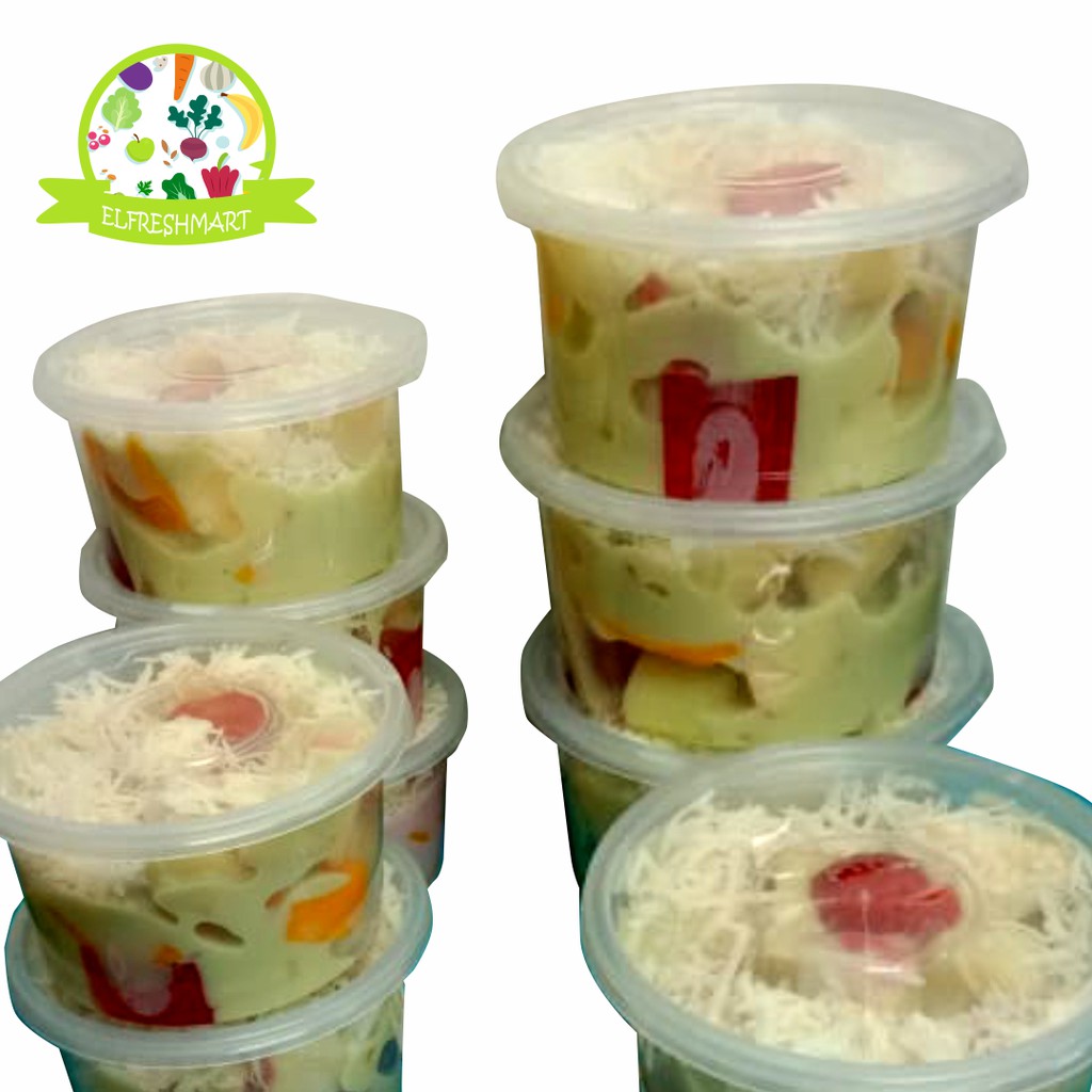 

MIX FRUIT SALAD CREAM MACHA