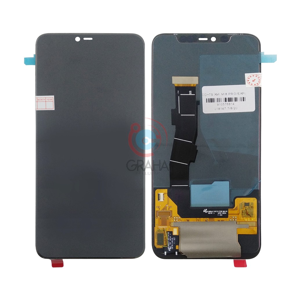 LCD XIAOMI MI8 PRO / EXPLORER FULLSET TOUCHSCREEN ORI