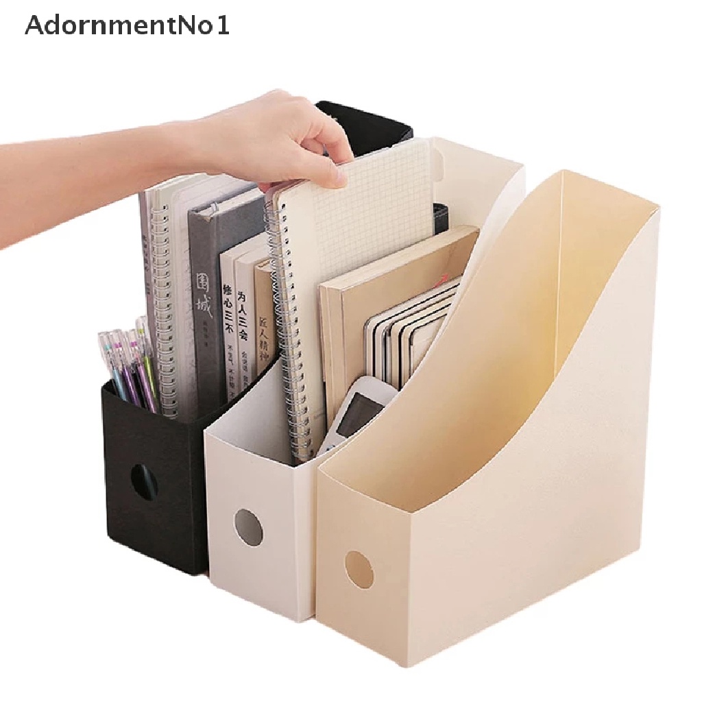 (AdornmentNo1) Kotak Organizer Dokumen / Buku / Pensil Model Lipat Untuk Meja Kantor