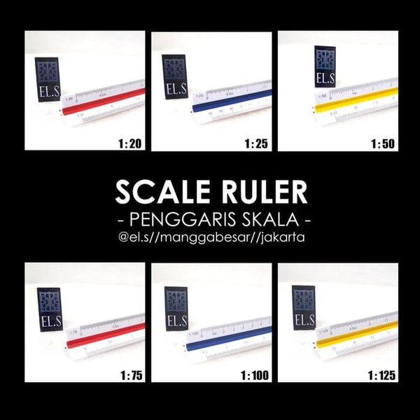 

Terlaris Scale Ruler Penggaris Skala Mistar Skala eLs 2020