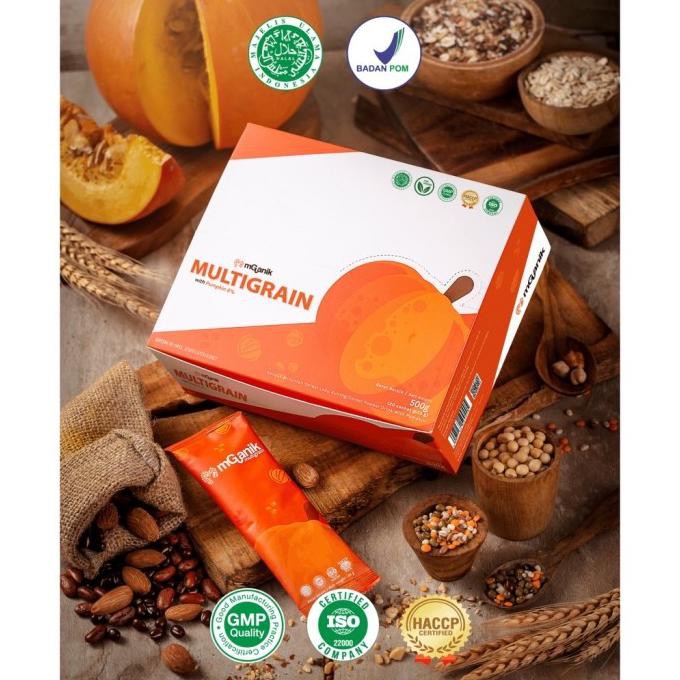 

Promo MGANIK Multigrain 500gr Isi 20 Sachet
