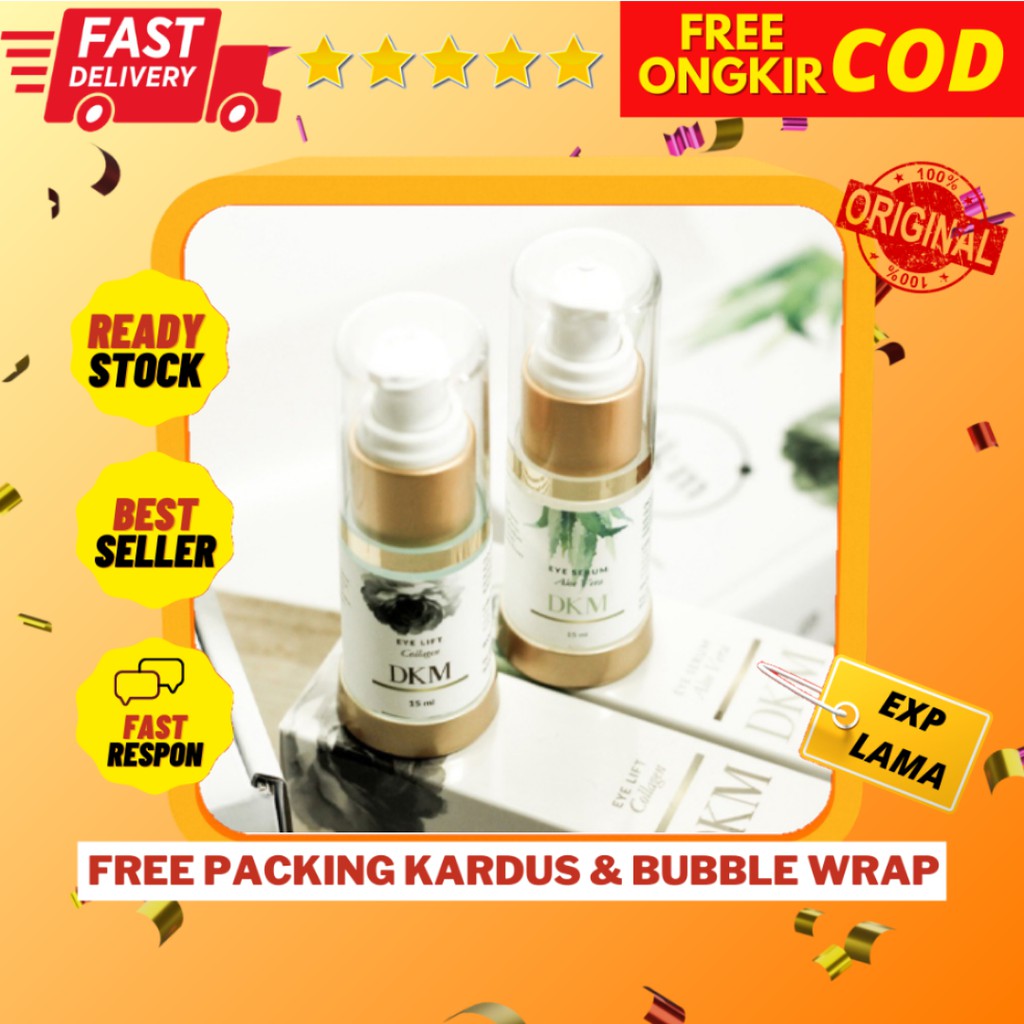 Krim Mata DKM Eye Serum Penghilang Mata Panda dan Kerutan Masker Mata Eye Lift Tanpa Efek Samping