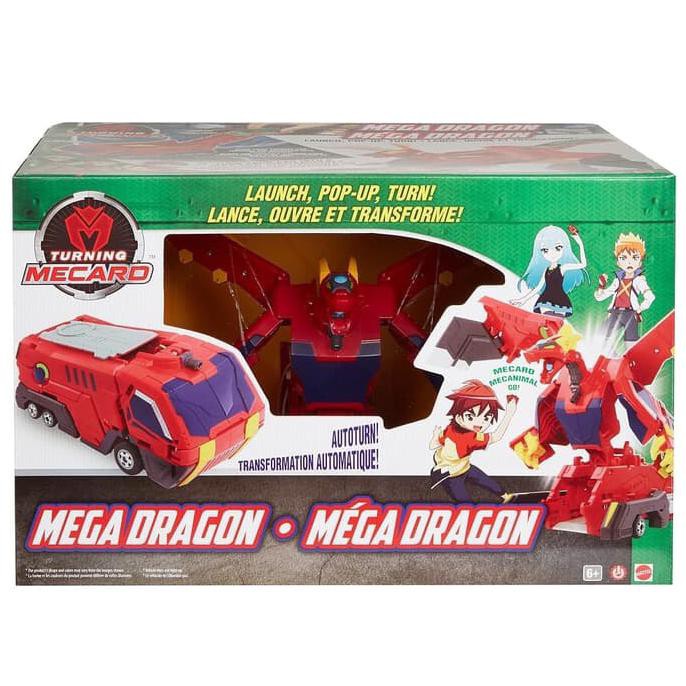 Best Seller] Turning Mecard Mecanimals Mega Dragon Vehicle