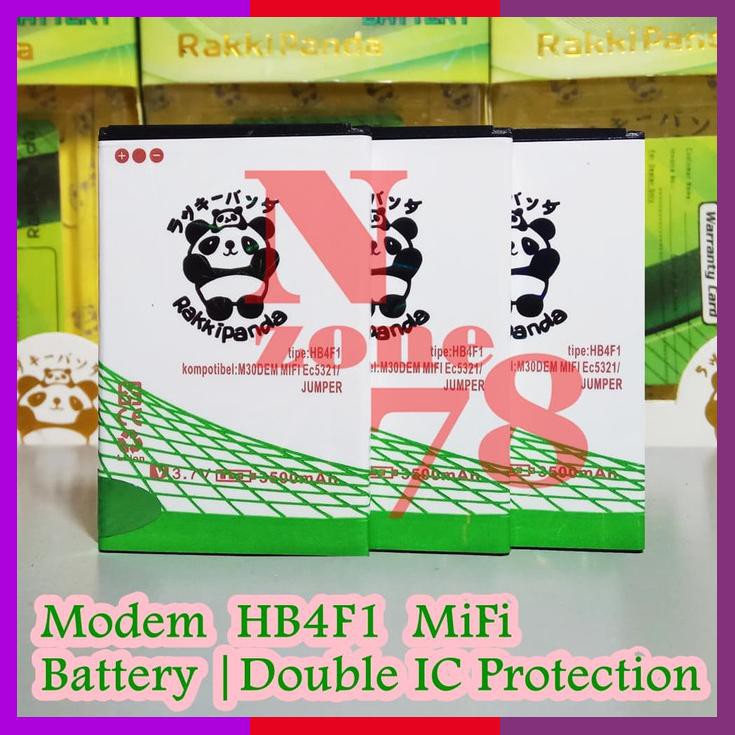 Baterai Modem Mifi Huawei Hb4F1 Ec5321 Rakkipanda Double Power