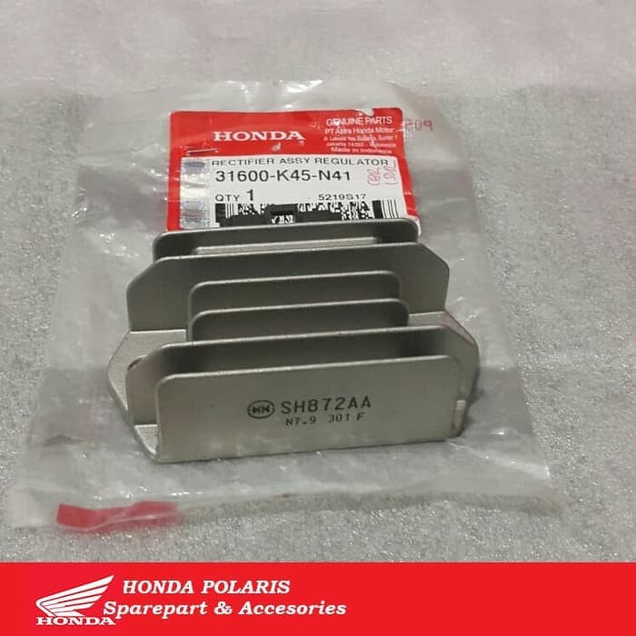 Rectifier Assy Regulator Kiprok Ciprok Honda New CBR 150R K45G ORI AHM 31600K45N41