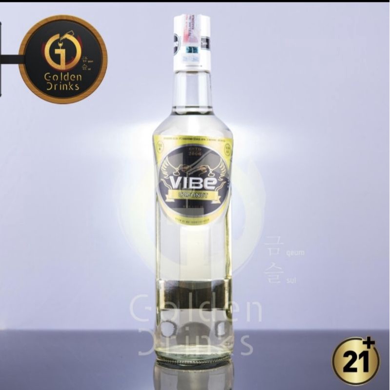 Vibe Tropical Coconut Liqueur House Series 700ml + FREE SLOKI